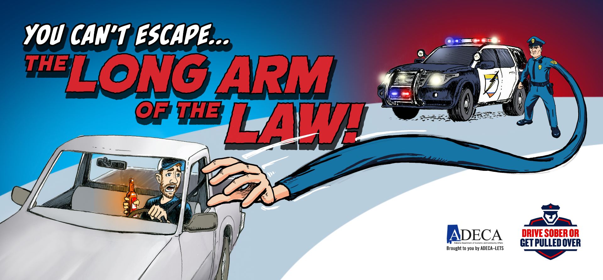 "Long Arm of the Law" Illustration